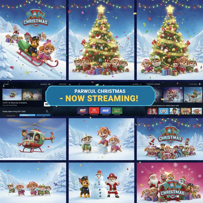 Families enjoy ‘Paw Patrol Christmas’, making it a new holiday tradition.